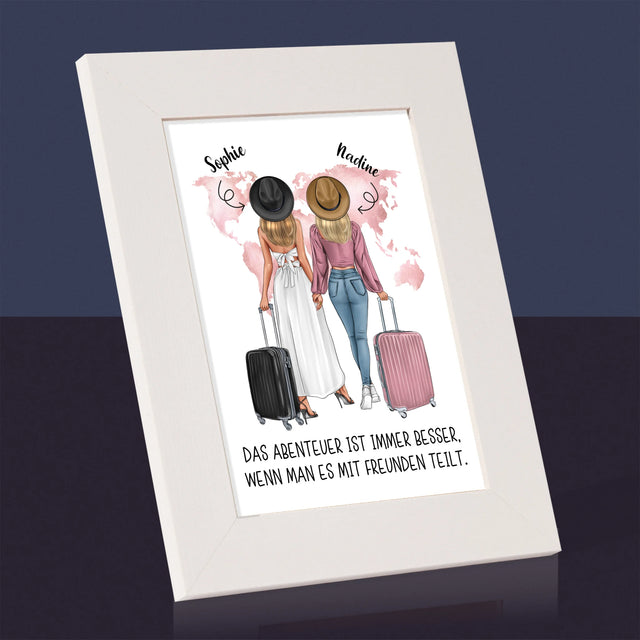 Avatar Creator: Reisende Freundinnen - Bilderrahmen