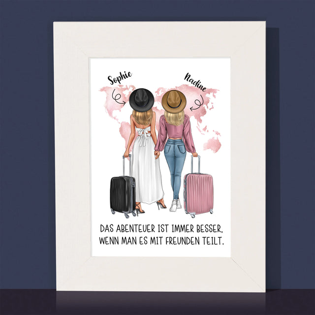 Avatar Creator: Reisende Freundinnen - Bilderrahmen