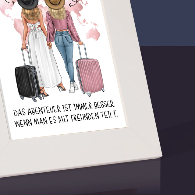 Avatar Creator: Reisende Freundinnen - Bilderrahmen