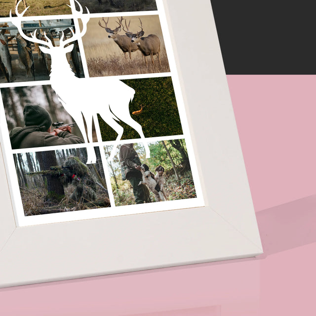 Fotocollage: Der Jäger - Bilderrahmen