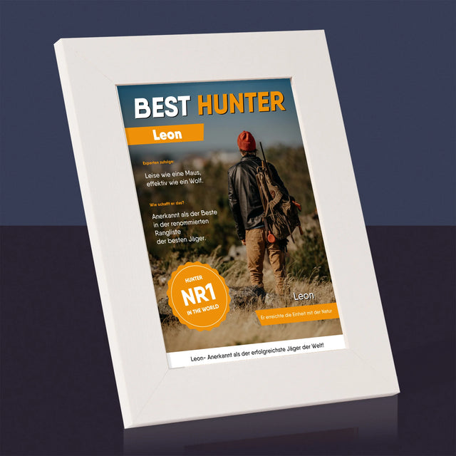 Magazin-Cover: Best Hunter - Bilderrahmen
