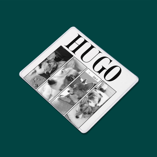 Fotocollage: Bootleg Klassiker Mit Haustier - Mauspad