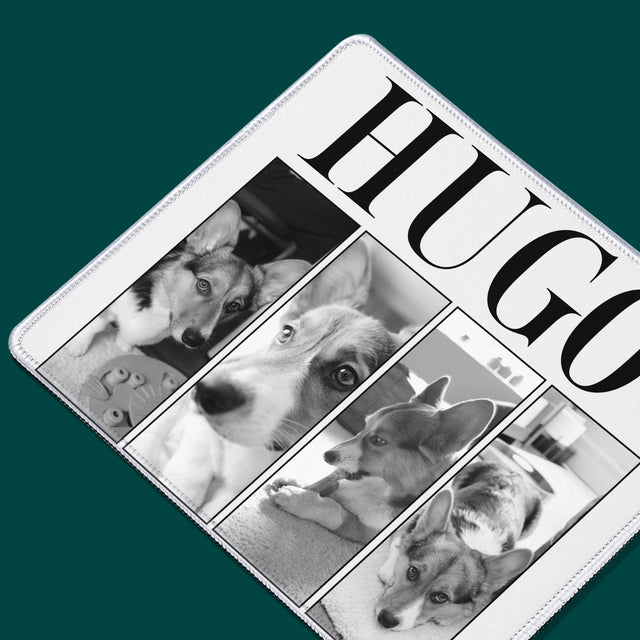 Fotocollage: Bootleg Klassiker Mit Haustier - Mauspad