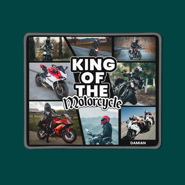 Fotocollage: King Of The Motorcycle - Mauspad