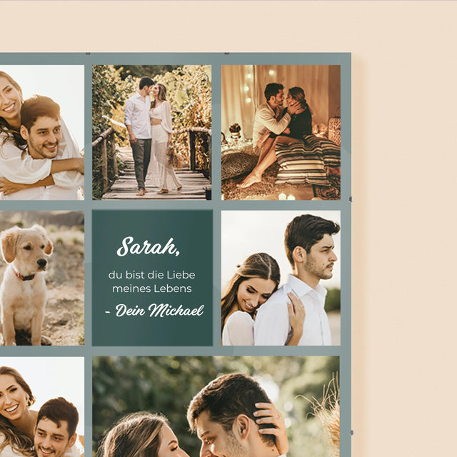 Fotocollage: Liebe Collage - Poster