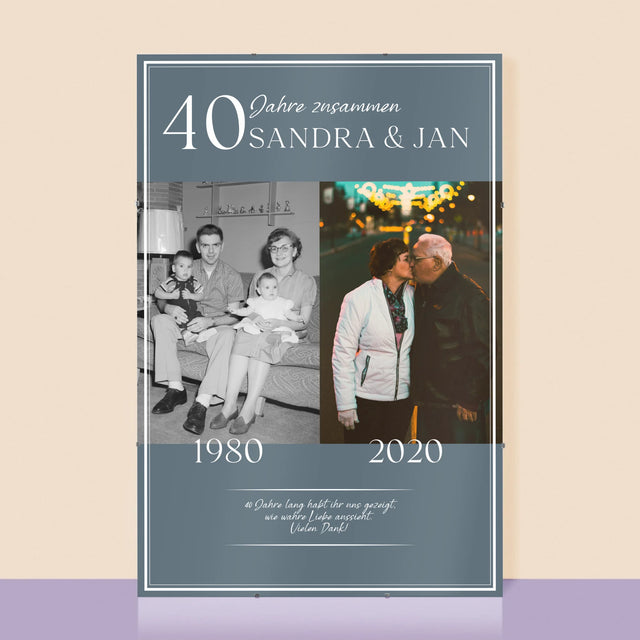 Unsere Geschichte: Jahre Zusammen - Poster