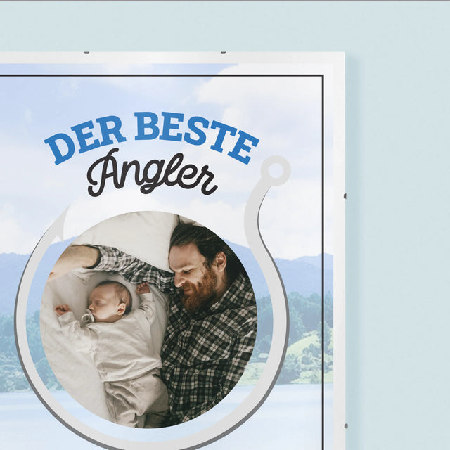 Foto Und Unterschrift: Bester Angel-Vater - Poster