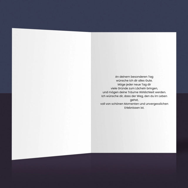 Form-Collage: Dreißig-Luftballons - Glückwunschkarte