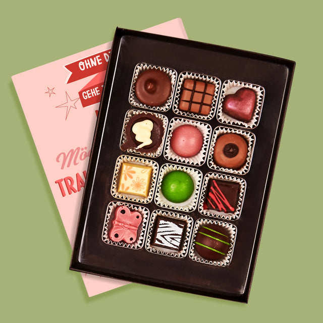 Name Und Unterschrift: Ohne Dich Gehe Ich Nicht - Pralinen