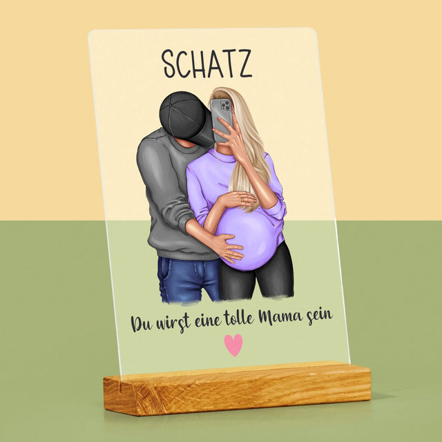 Avatar Creator: Du Wirst Eine Tolle Mama Sein - Druck Auf Acrylglas