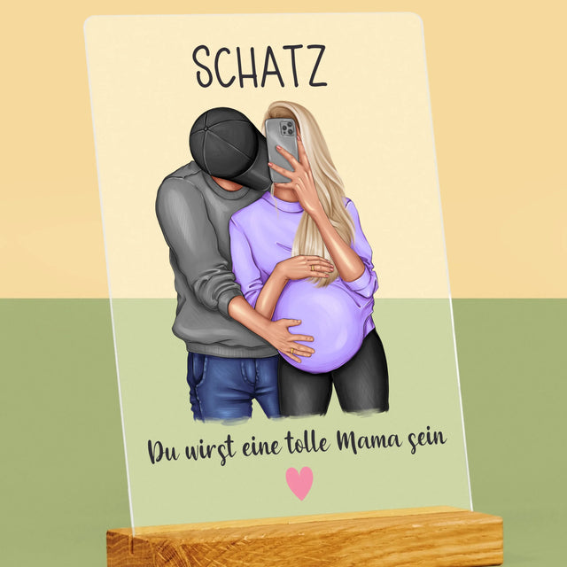 Avatar Creator: Du Wirst Eine Tolle Mama Sein - Druck Auf Acrylglas