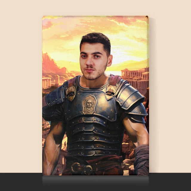 Königsporträt: Römer - Druck Mit Rahmen 30X40