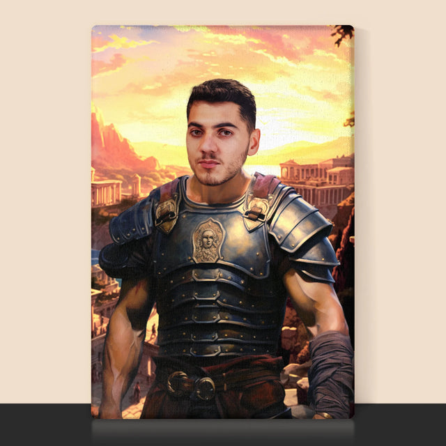 Königsporträt: Römer - Druck Mit Rahmen 30X40