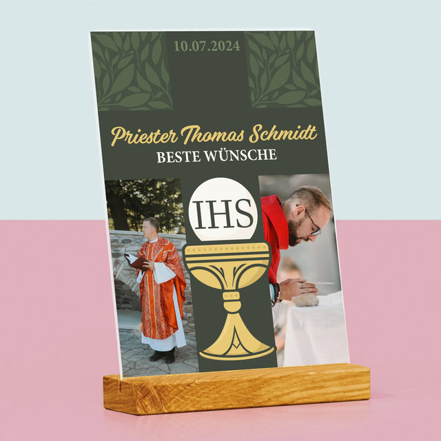 Fotocollage: Alles Gute - Kreuz - Druck Auf Acrylglas