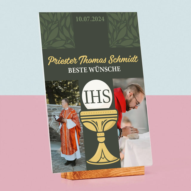 Fotocollage: Alles Gute - Kreuz - Druck Auf Acrylglas