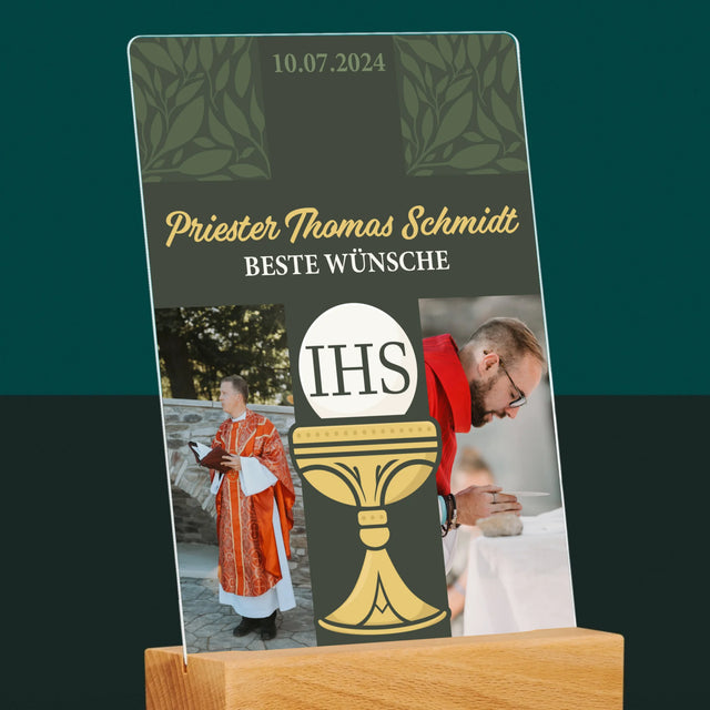 Fotocollage: Alles Gute - Kreuz - Druck Auf Acrylglas