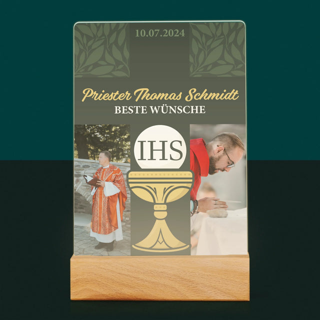 Fotocollage: Alles Gute - Kreuz - Druck Auf Acrylglas