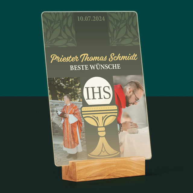 Fotocollage: Alles Gute - Kreuz - Druck Auf Acrylglas