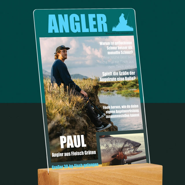 Magazin-Cover: Angler - Druck Auf Acrylglas