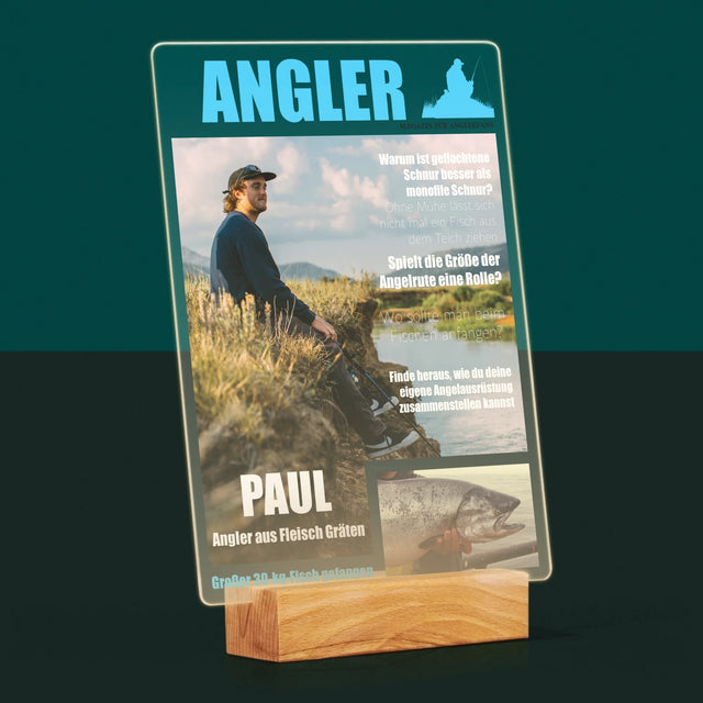 Magazin-Cover: Angler - Druck Auf Acrylglas
