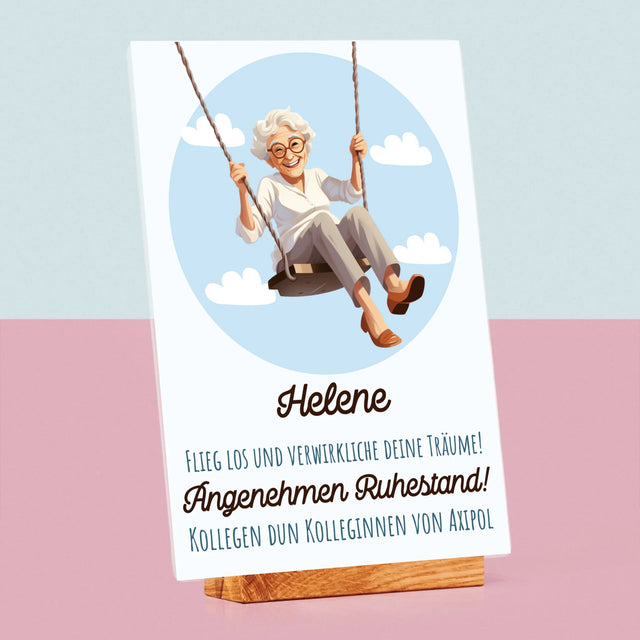 Name Und Unterschrift: Erfülle Deine Träume - Druck Auf Acrylglas