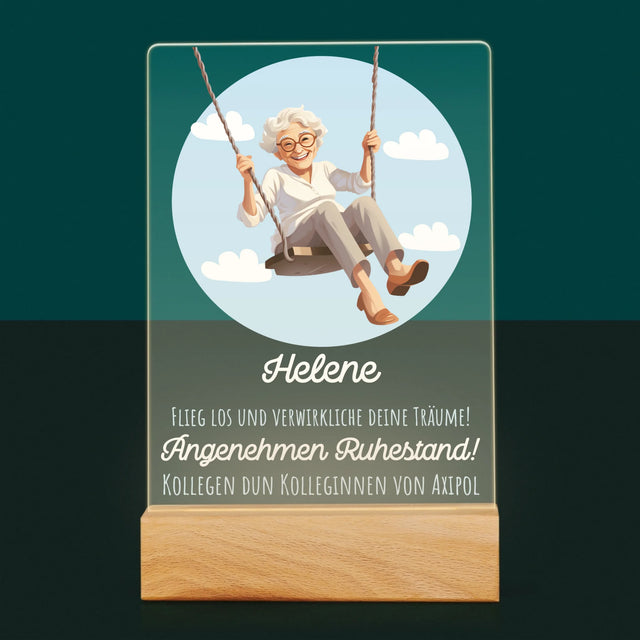 Name Und Unterschrift: Erfülle Deine Träume - Druck Auf Acrylglas