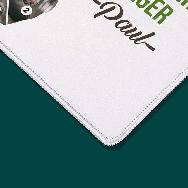 Form-Collage: Bester Jäger - Mauspad