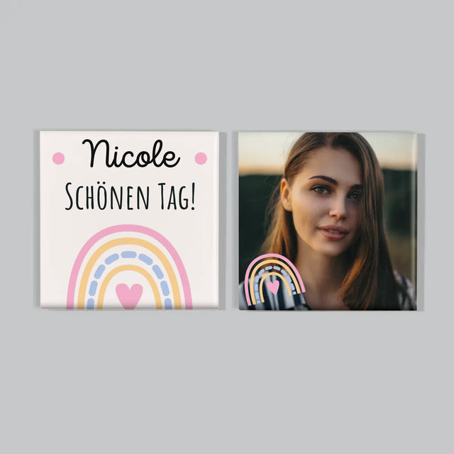 Fotocollage: Schönen Tag! - Magneten-Set