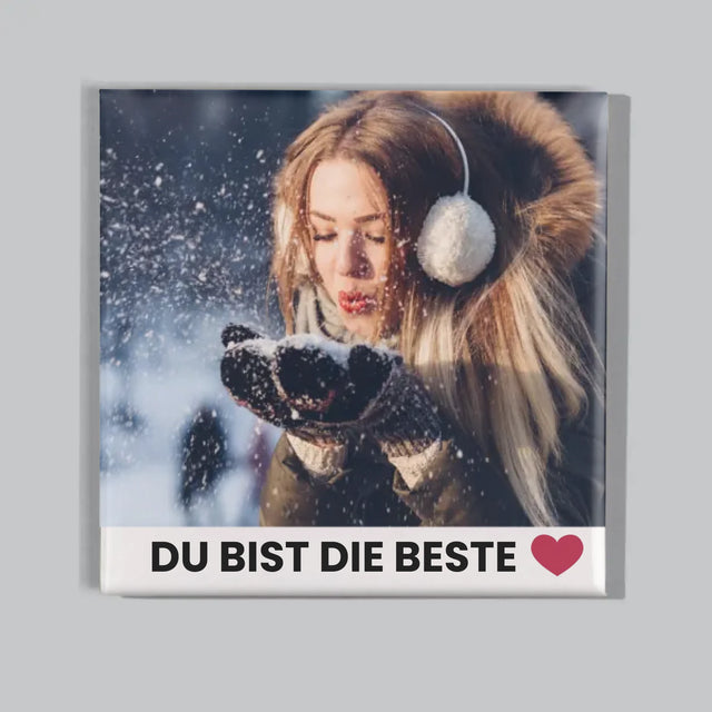 Foto Und Unterschrift: Positive Gedanken - Magneten-Set