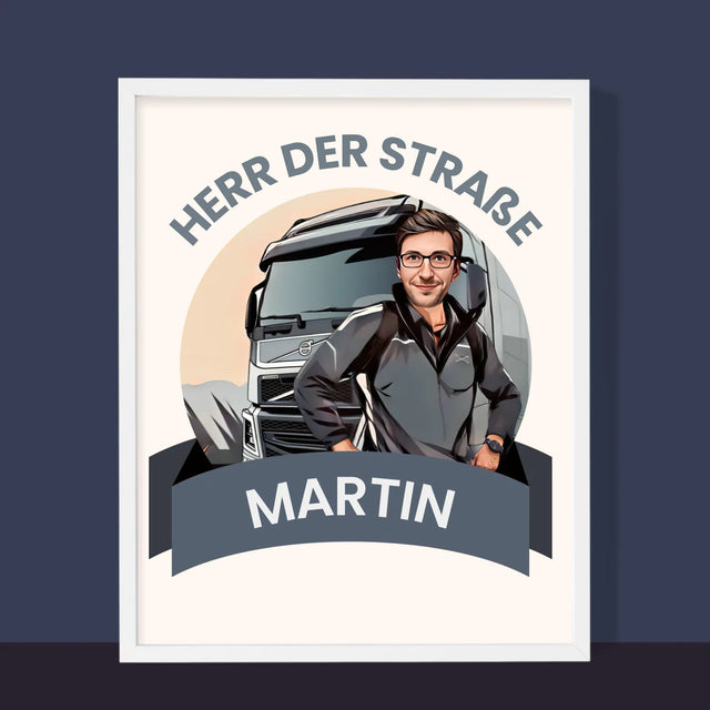 Ihr Avatar: Herr Der Straße - Druck Mit Rahmen 30X40