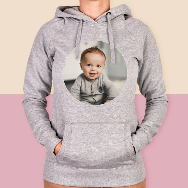 Foto: Foto Im Kreis - Kapuzenpullover Für Damen