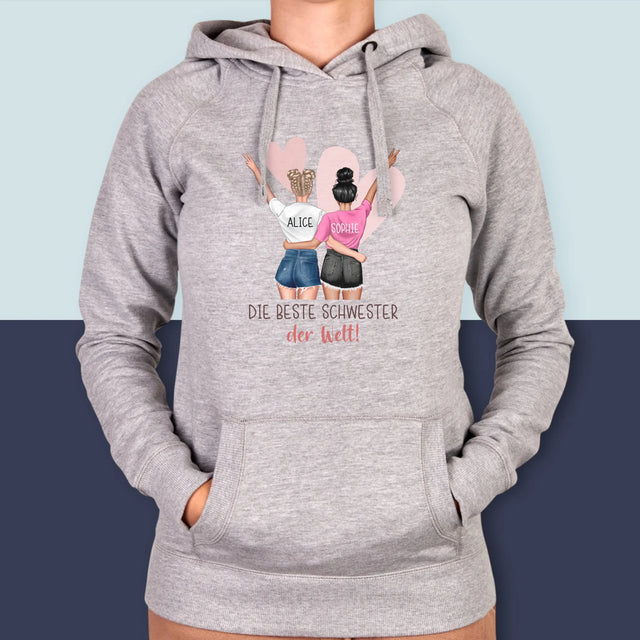 Avatar Creator: Beste Schwester Der Welt - Kapuzenpullover Für Damen