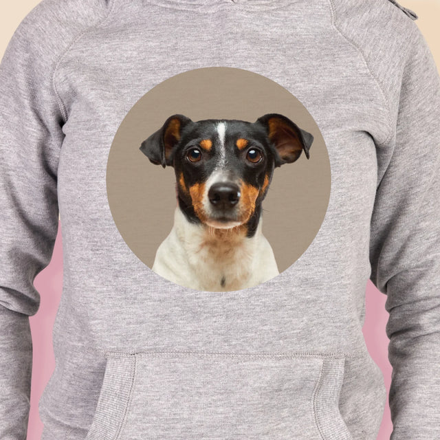 Foto: Dein Hund - Kapuzenpullover Für Damen