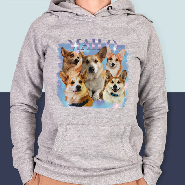 Ihr Avatar: Bootleg Mit Ihrem Hund - Kapuzenpullover Für Damen