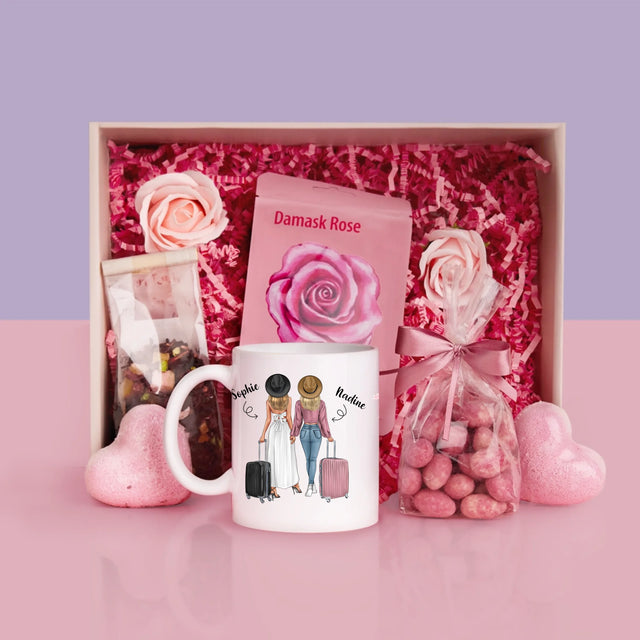 Avatar Creator: Reisende Freundinnen - Geschenkset Mit Tasse Und Wellnessartikeln