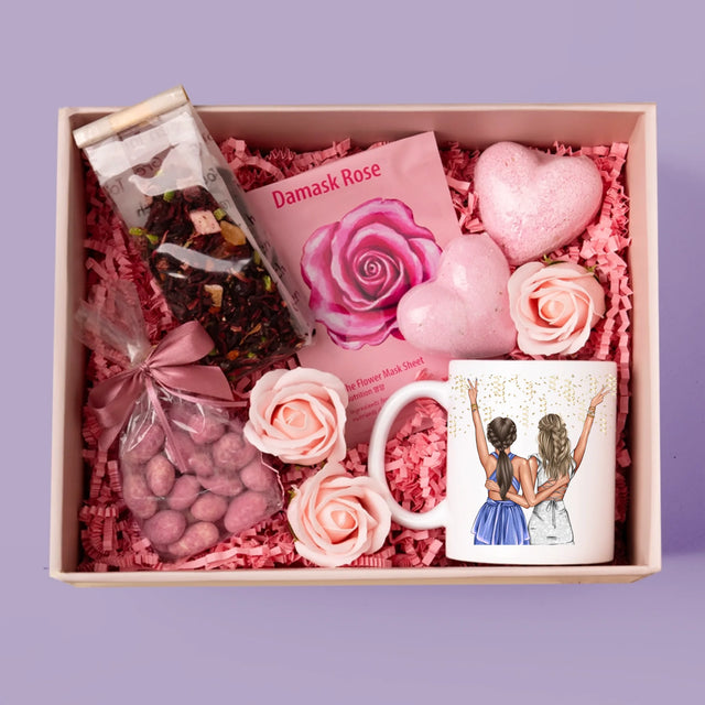 Avatar Creator: Freundinnen 30. Geburtstag - Geschenkset Mit Tasse Und Wellnessartikeln