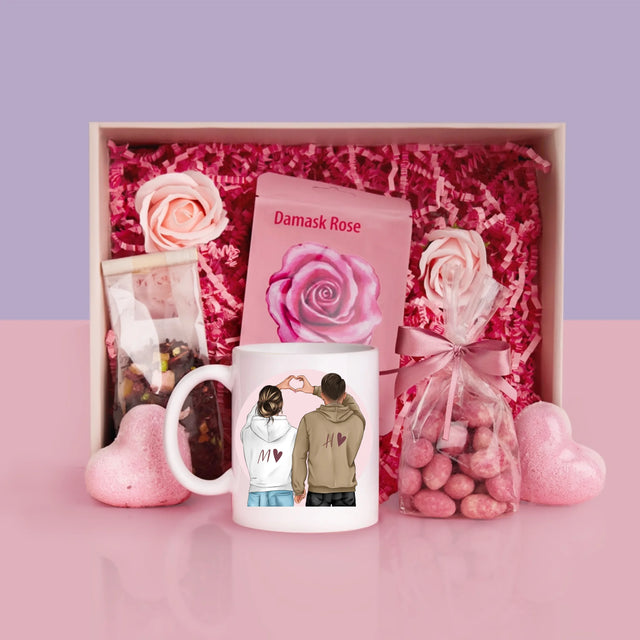Avatar Creator: Paar Herz - Geschenkset Mit Tasse Und Wellnessartikeln