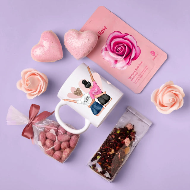 Avatar Creator: Beste Schwester Der Welt - Geschenkset Mit Tasse Und Wellnessartikeln