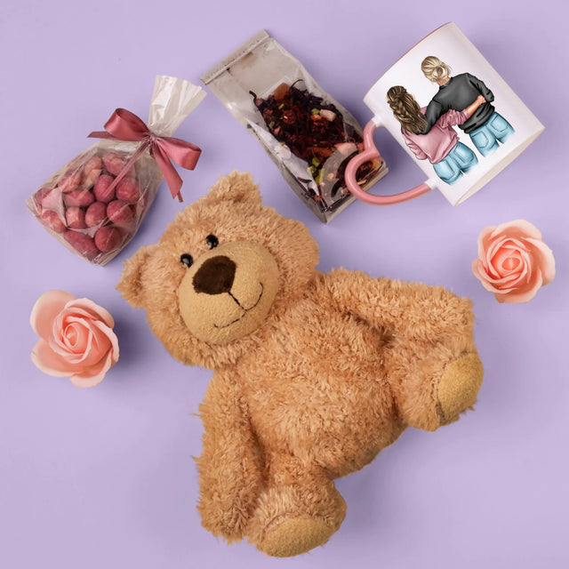 Avatar Creator: 18. Geburtstag Einer Freundin - Geschenkset Mit Tasse, Teddybär Und Süßigkeiten
