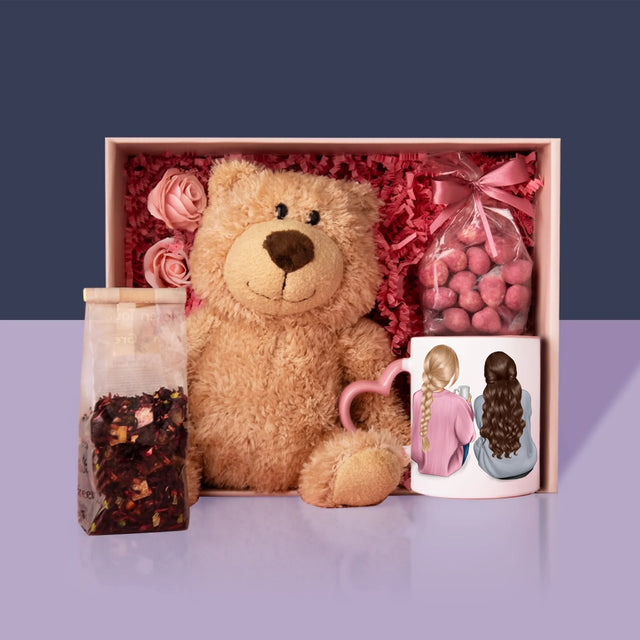 Avatar Creator: Freundinnen - Geschenkset Mit Tasse, Teddybär Und Süßigkeiten