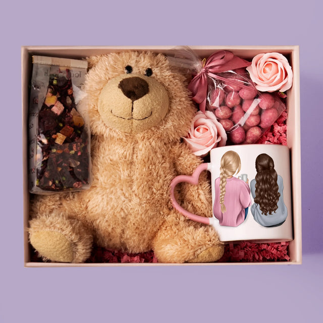 Avatar Creator: Freundinnen - Geschenkset Mit Tasse, Teddybär Und Süßigkeiten