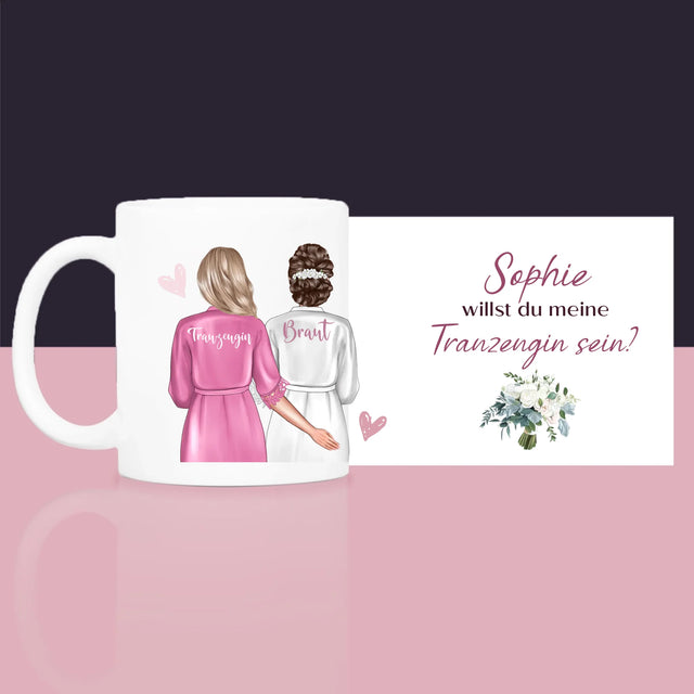 Avatar Creator: Willst Du Meine Trauzeugin Sein? - Geschenkset Mit Tasse, Tee Und Süßigkeiten