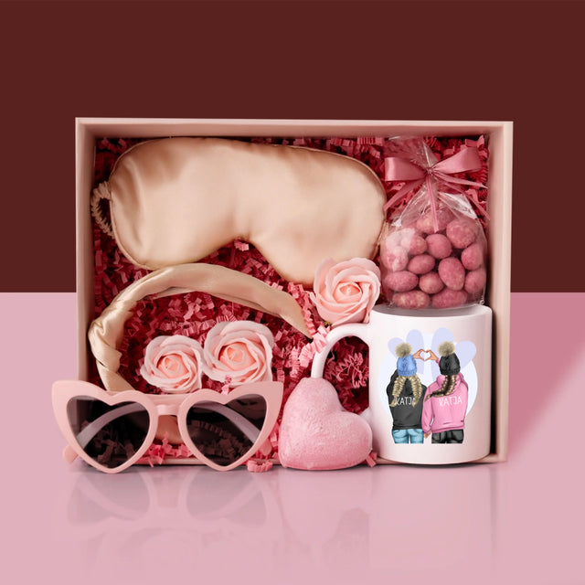 Avatar Creator: Winter Freundinnen - Geschenkset Mit Einer Tasse Und Einem Satin-Haarband