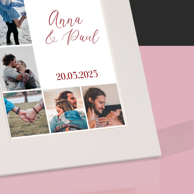 Fotocollage: Wir Haben Alles, Weil Wir Uns Haben - Bilderrahmen