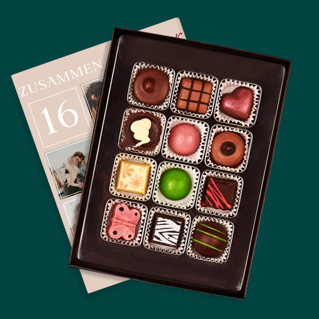 Fotocollage: Zusammen Für Immer - Pralinen