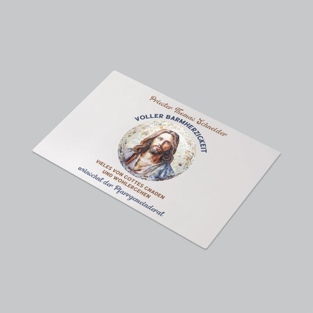 Name Und Unterschrift: Ein Priester Voller Barmherzigkeit - Schreibtischunterlage