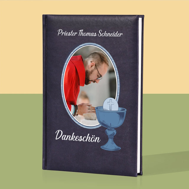 Name Und Unterschrift: Danksagung An Den Priester - Notizbuch