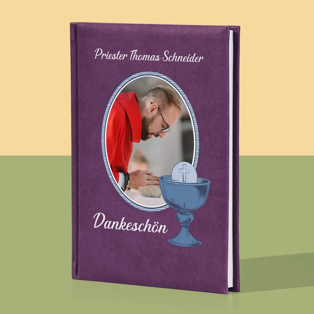 Name Und Unterschrift: Danksagung An Den Priester - Notizbuch
