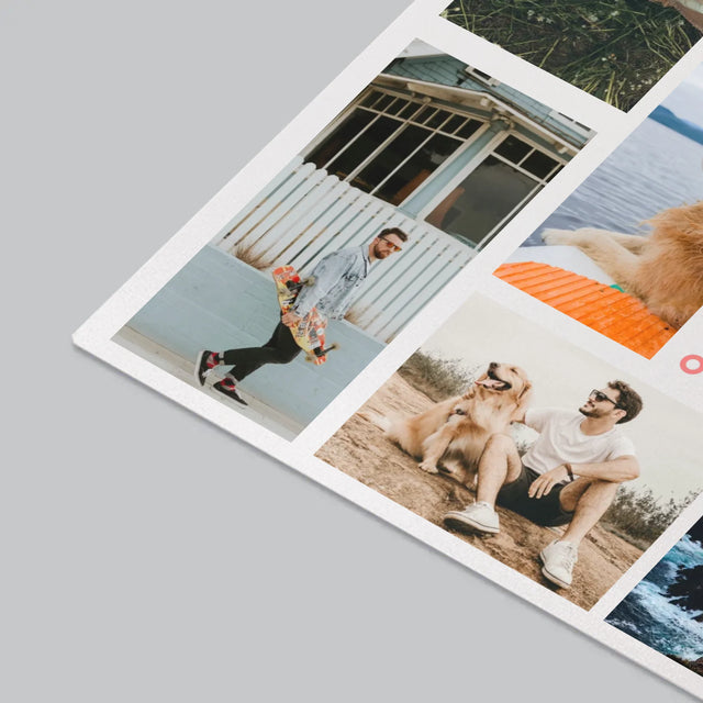 Fotocollage: 30 Jahre Sind Vergangen - Schreibtischunterlage