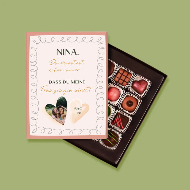 Foto Und Unterschrift: Du Wusstest Schon Immer - Pralinen